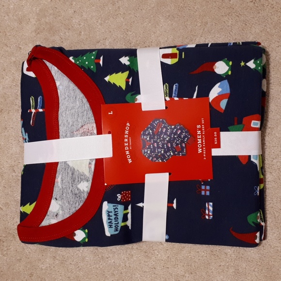Wondershop 2 Pc. Woman's Holiday sleep set - Picture 4 of 6